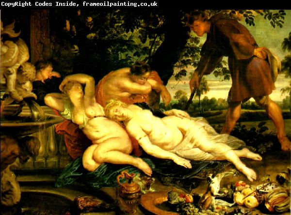Peter Paul Rubens cimone och efigenia